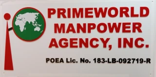 Agency Primeworld manpower agency inc